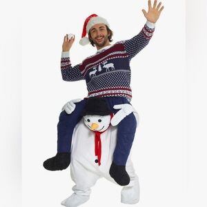 Snowman Piggyback Costume
